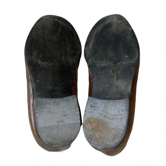 Johnston & Murphy Leather Camel Wing Tip Size 9.5 - Picture 6 of 6